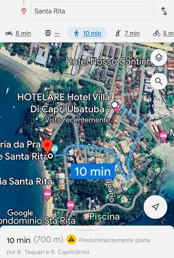 Apartamento Com Acesso A Pe A Santa Rita - Enseada - Убатуба Екстер'єр фото